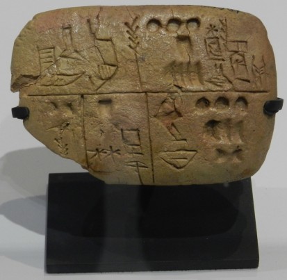 1 tablette pre-cuneiforme 2